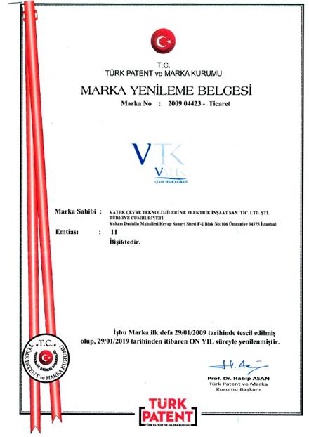 Vatek Trademark Registration