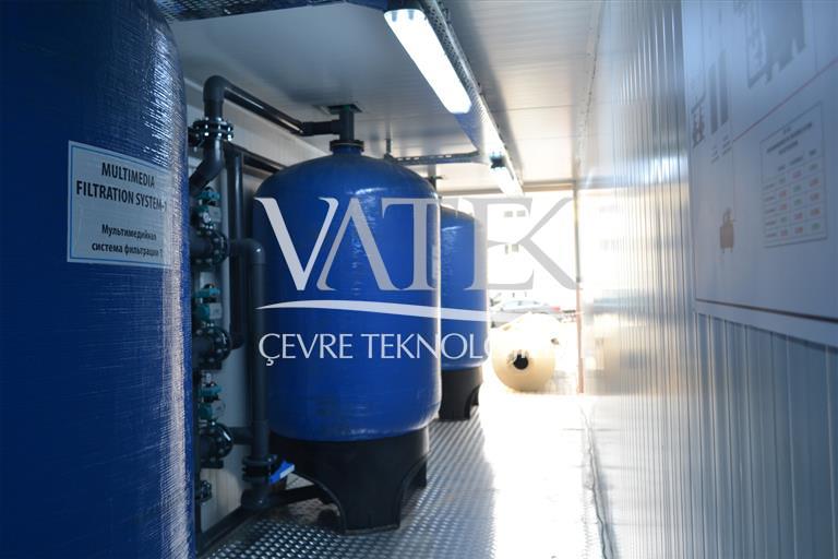 Азербайджан Система очистки воды контейнерного типа 2015.