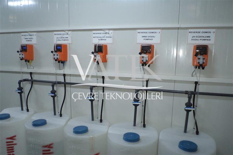 غازي عنتاب تركيا نظام معالجة المياه نوع الحاوية 2015.