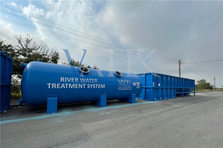 Iraq 2022 River Water Treatment System.