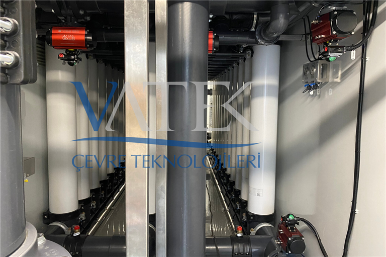 Fınland 2023  Container Type Ultrafiltration Water Treatment System.